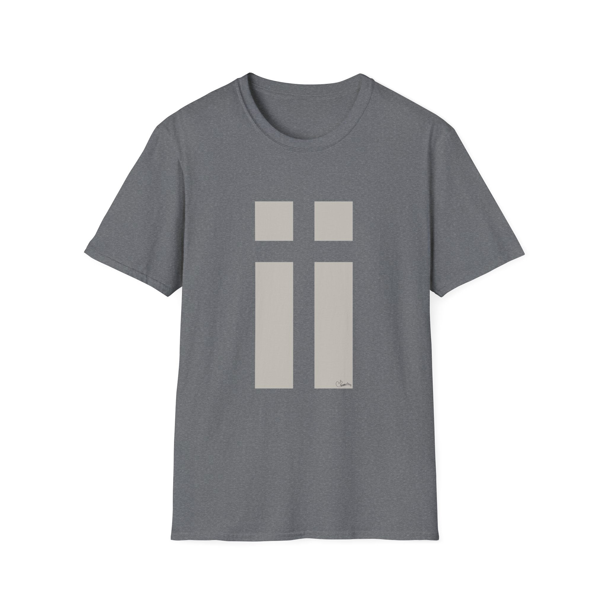 Subtle Cross - Filled Boxes I I T-Shirt