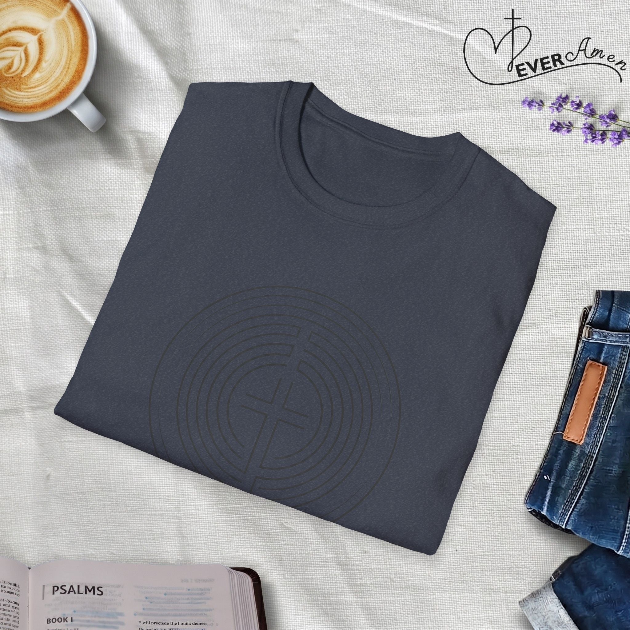 Cross Circle Maze - T-Shirt