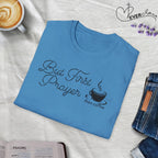 But First Prayer then Coffee Bold Cup - T-Shirt
