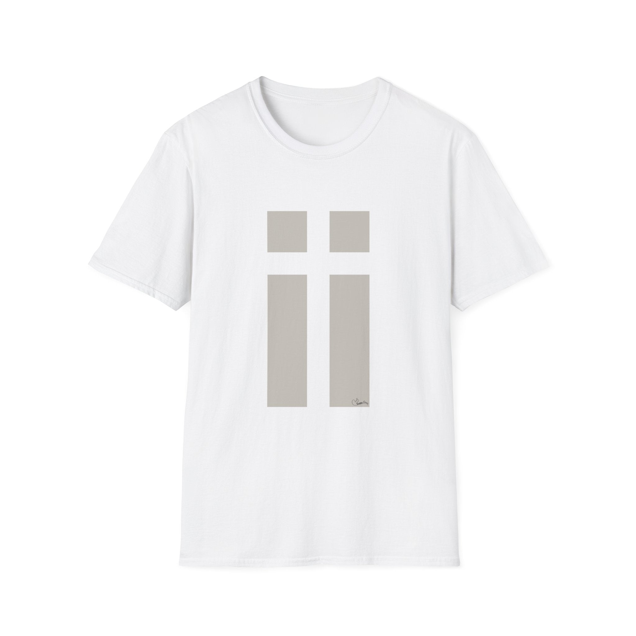 Subtle Cross - Filled Boxes I I T-Shirt