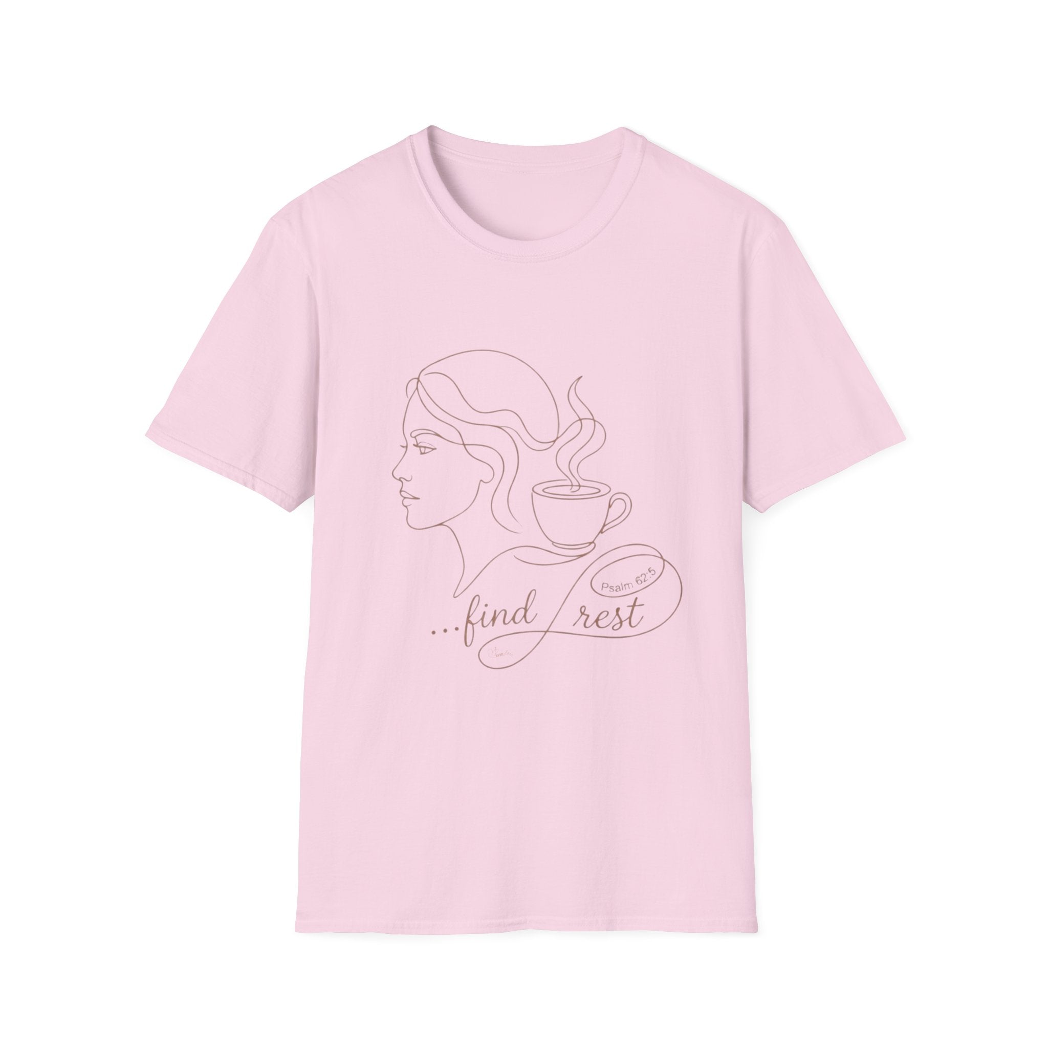 Find Rest Face and Coffee - T-Shirt