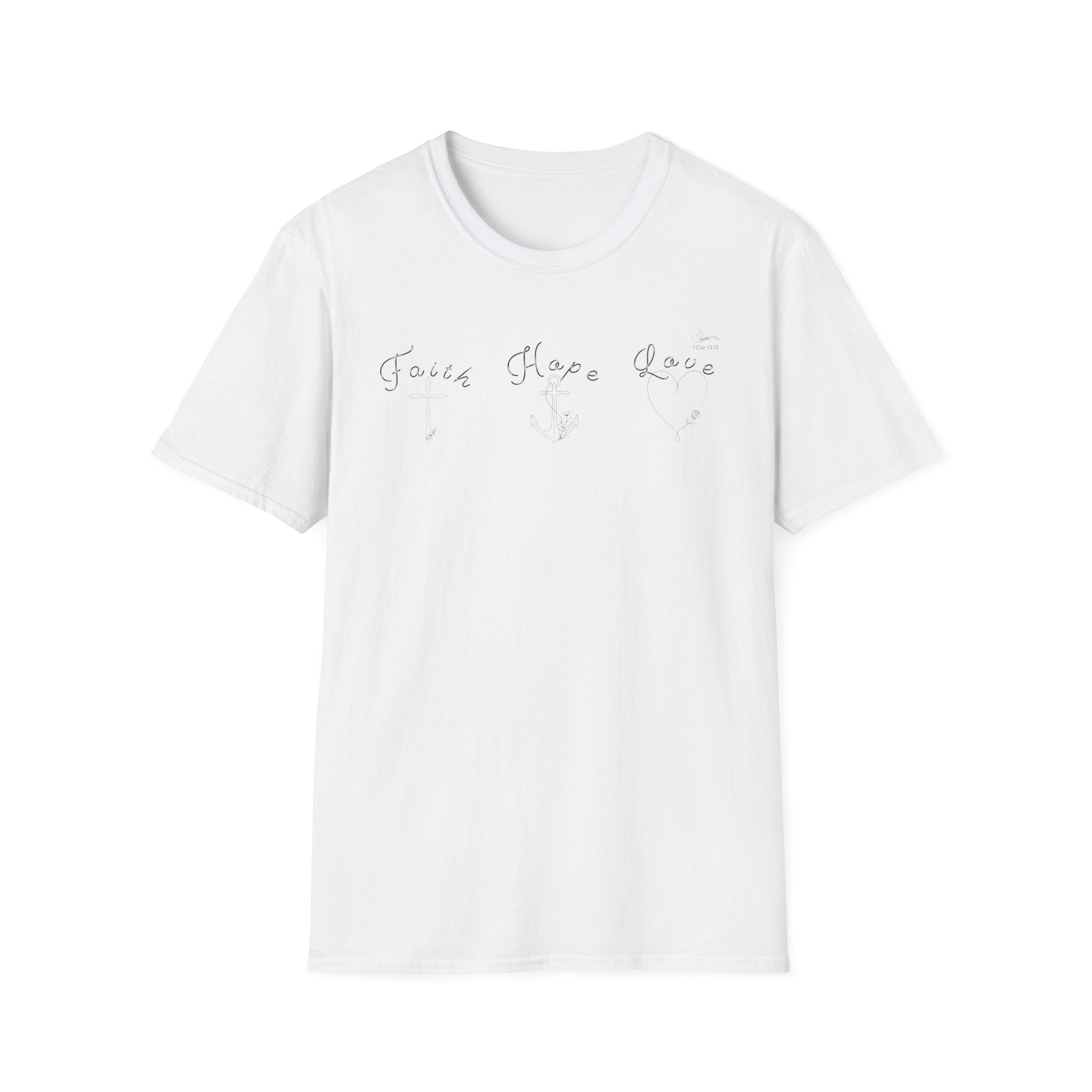 Faith Hope Love Icons - T-Shirt