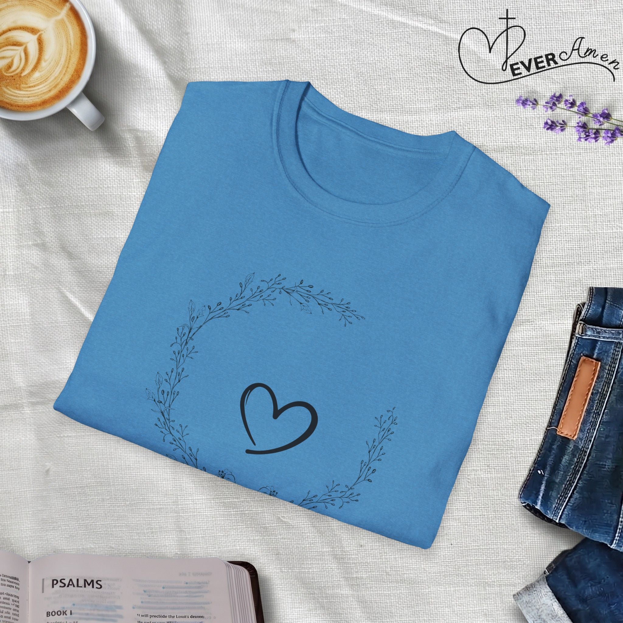Faith Hope Love Wreath - T-Shirt