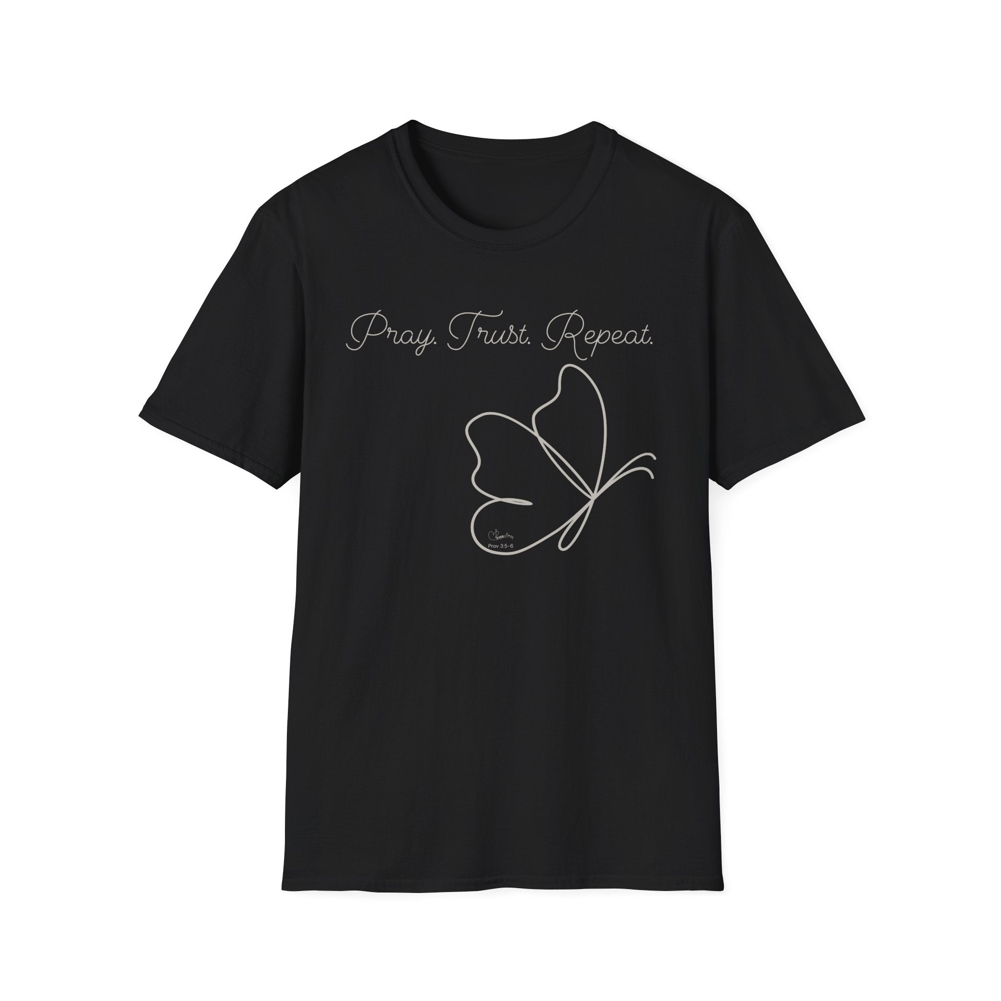 Pray Trust Repeat Butterfly - T-Shirt