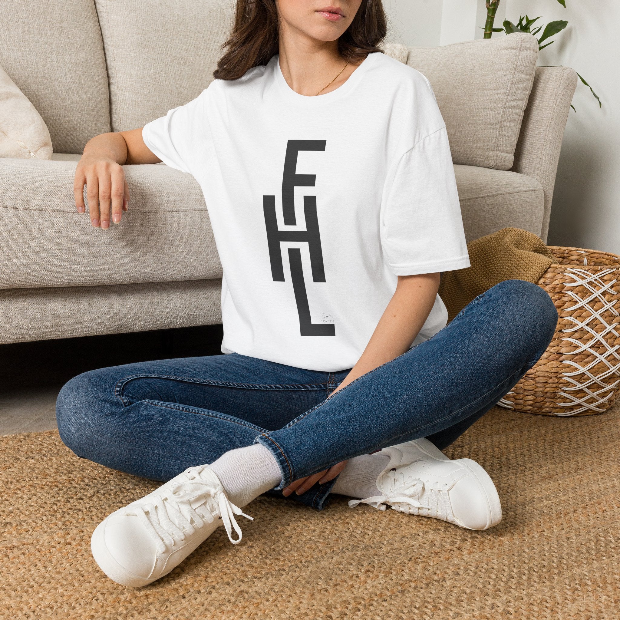 Faith Hope Love Stacked FHL - T-Shirt
