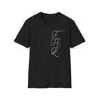 Faith Hope Love Cursive with Words - T-Shirt