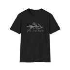Pray Trust Repeat Cursive Olive 1 - T-Shirt