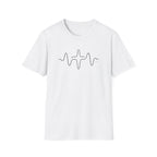 Cross heartbeat - T-Shirt