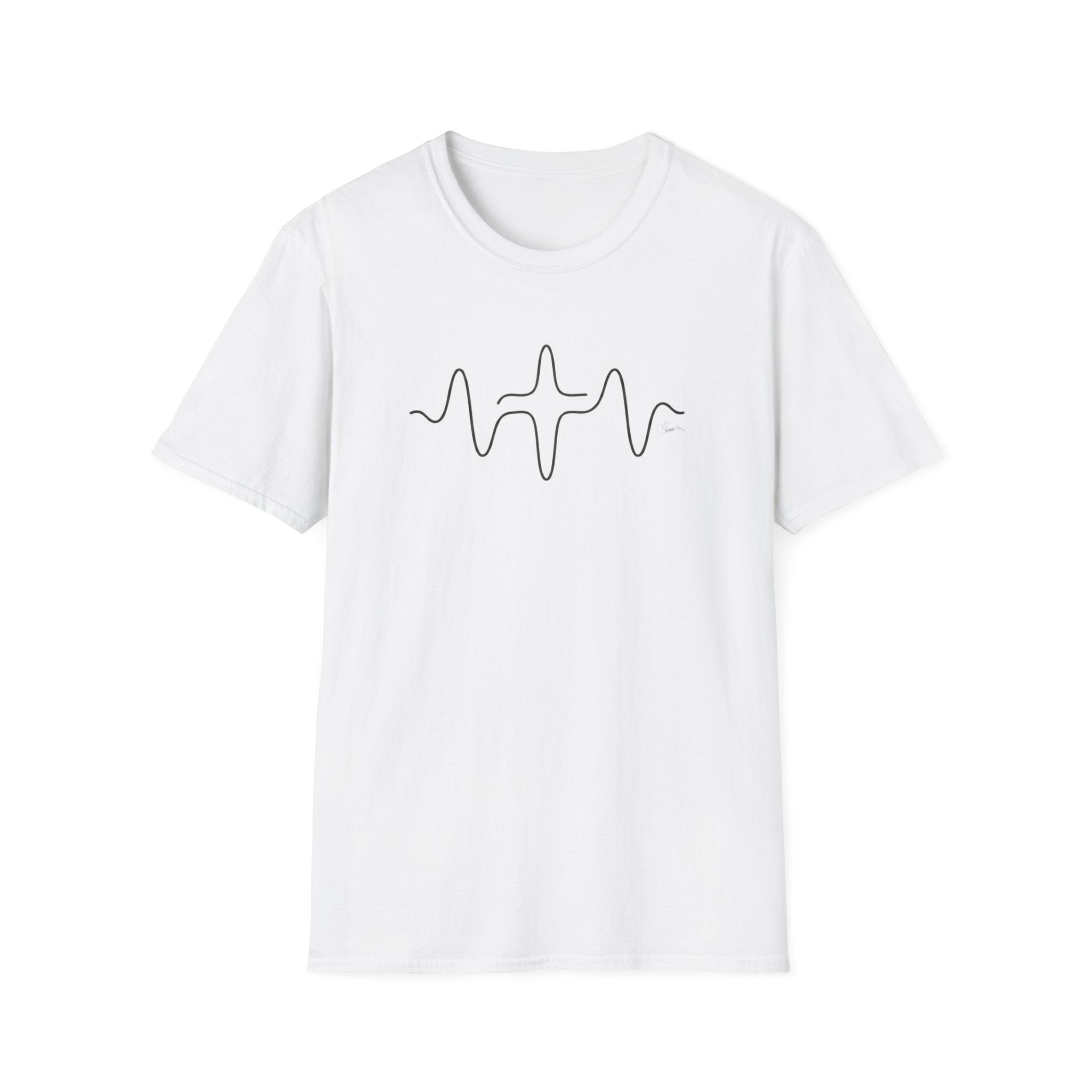 Cross heartbeat - T-Shirt