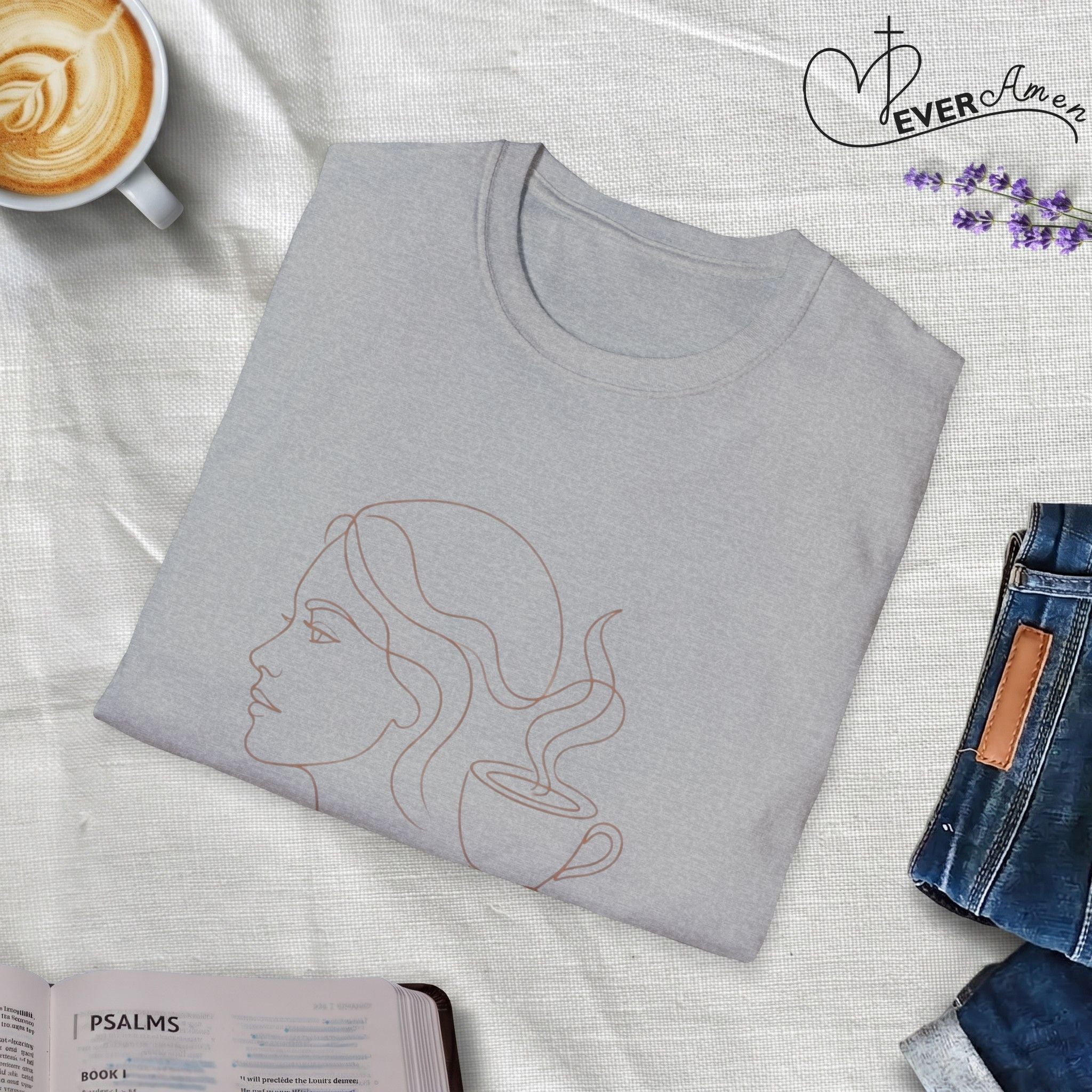 Find Rest Face and Coffee - T-Shirt