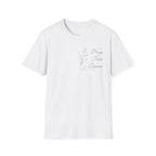 Pray Trust Repeat Cursive Flower - T-Shirt