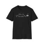 But First Prayer then Coffee Curved Bold - T-Shirt