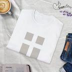 Aye Aye My Captain Subtle Cross Filled Boxes - T-Shirt