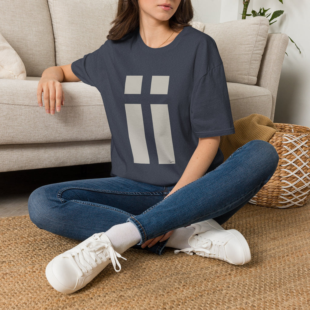 Subtle Cross - Filled Boxes I I T-Shirt