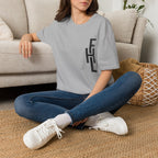 Faith Hope Love Stacked with Words pocket- T-Shirt