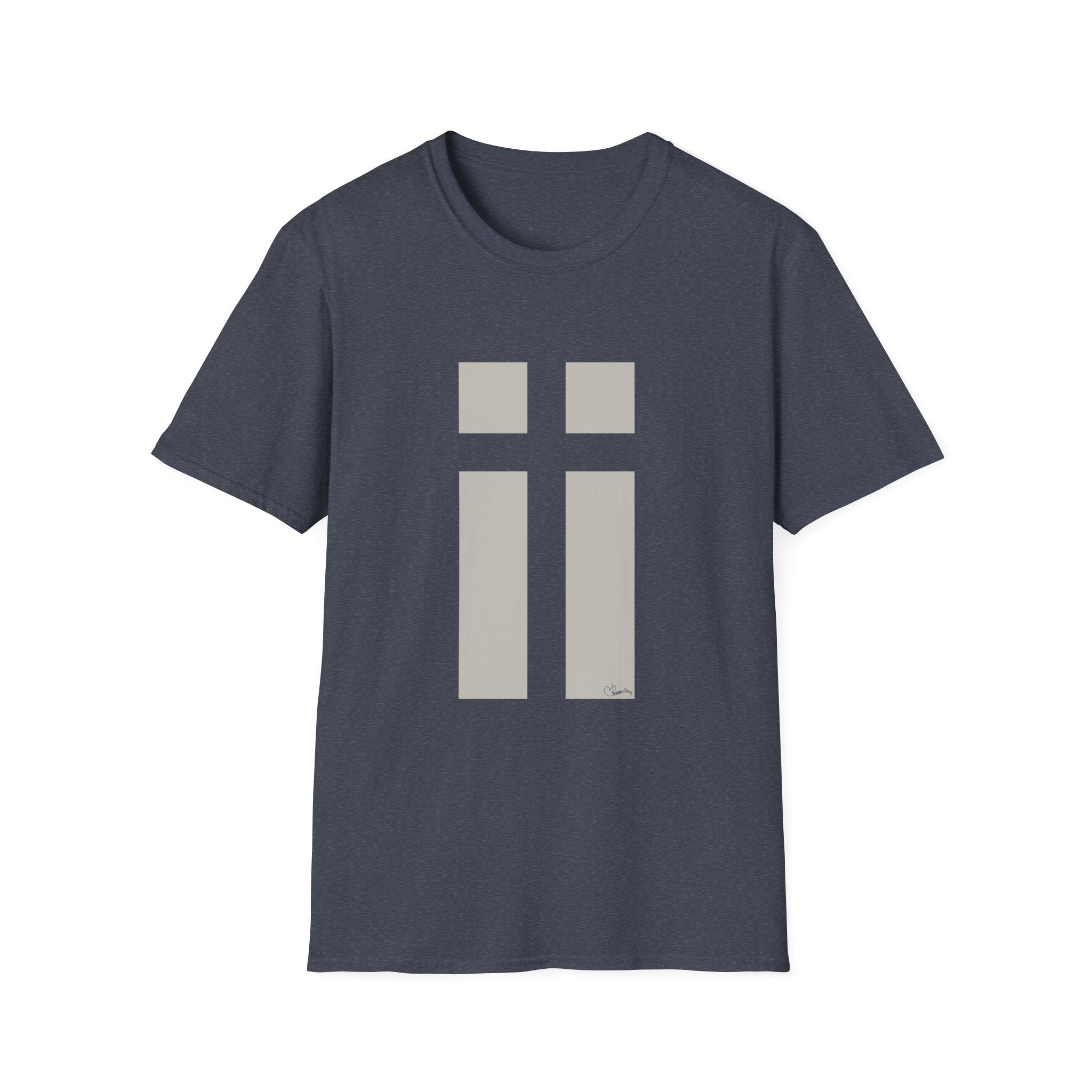 Subtle Cross - Filled Boxes I I T-Shirt