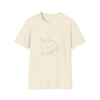 Be still face heart coffee - T-Shirt