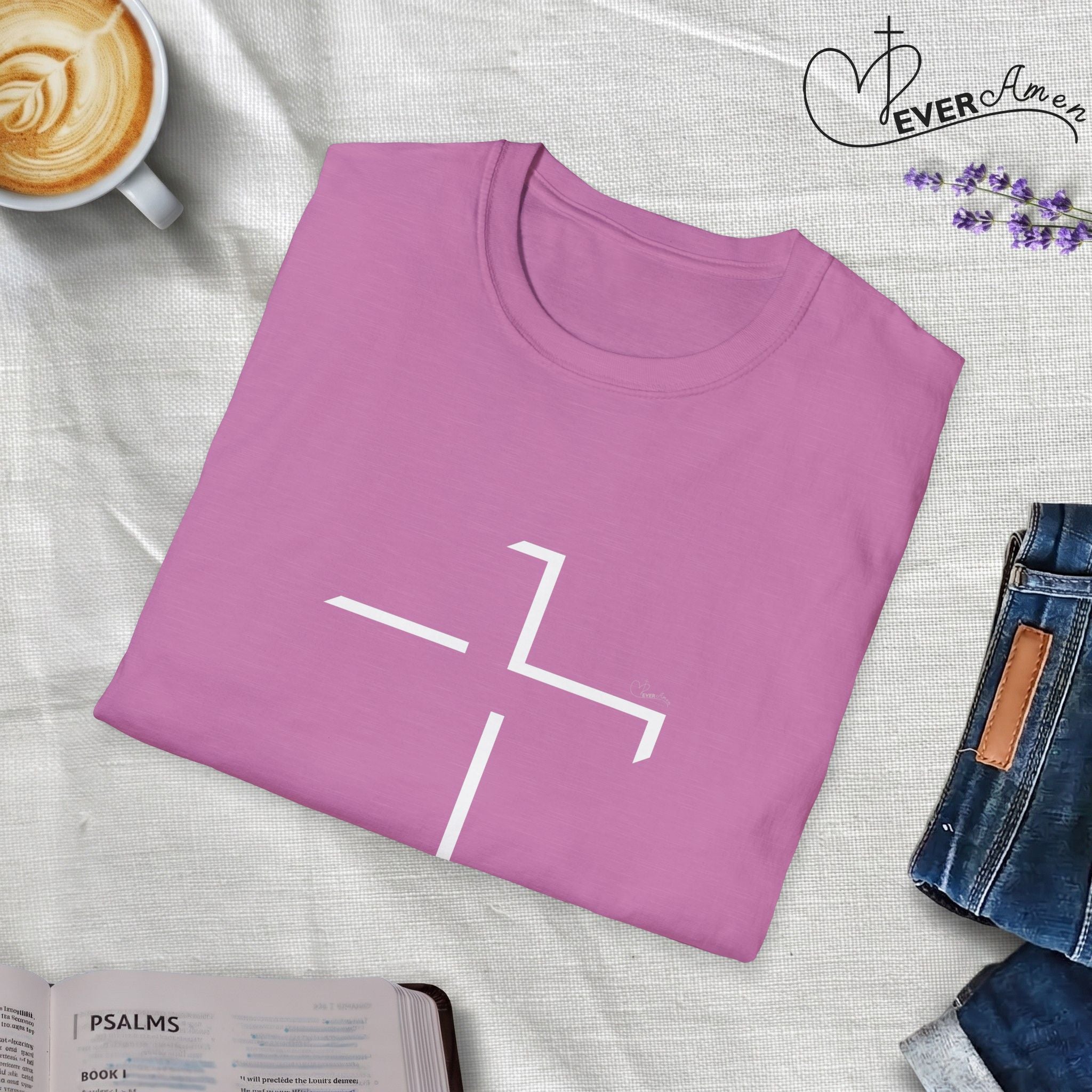 Subtle Cross Shadow - Faith T-Shirt