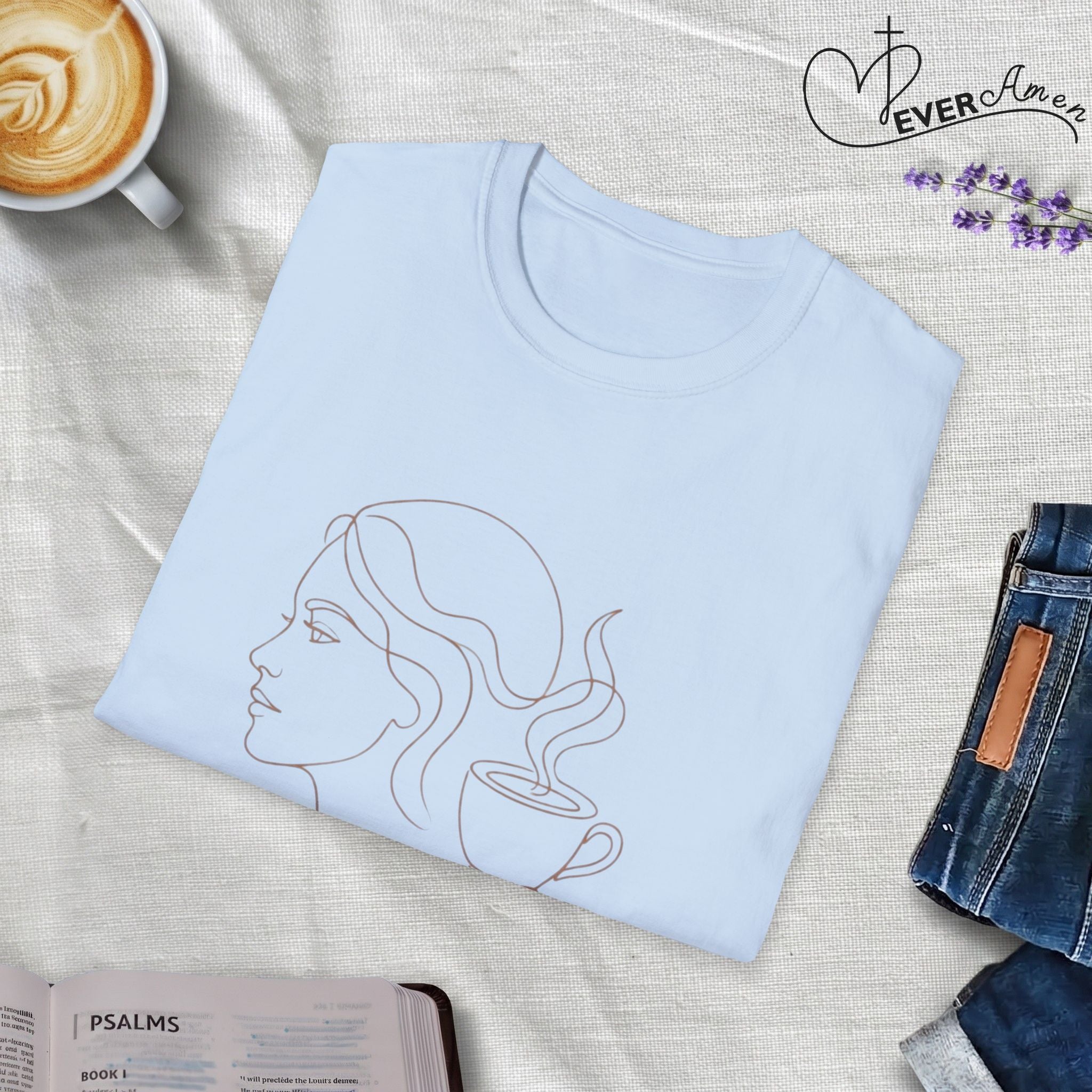 Find Rest Face and Coffee - T-Shirt