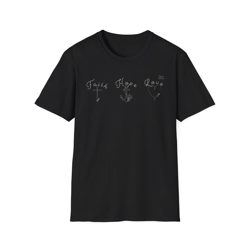 Faith Hope Love Icons - T-Shirt