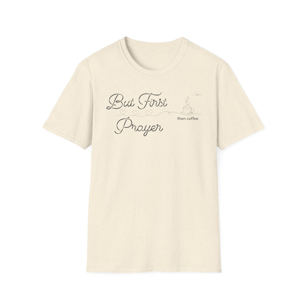 But First Prayer then Coffee Bold - T-Shirt