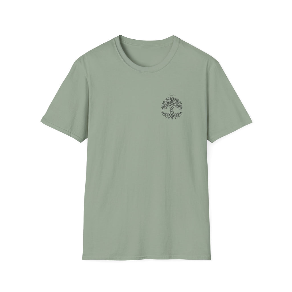 Rooted in Christ Subtle Badge- T-Shirt
