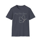 Pray Trust Repeat Butterfly - Faith T-Shirt