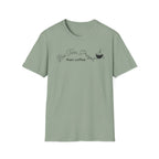 But First Prayer then Coffee Curved Bold - T-Shirt