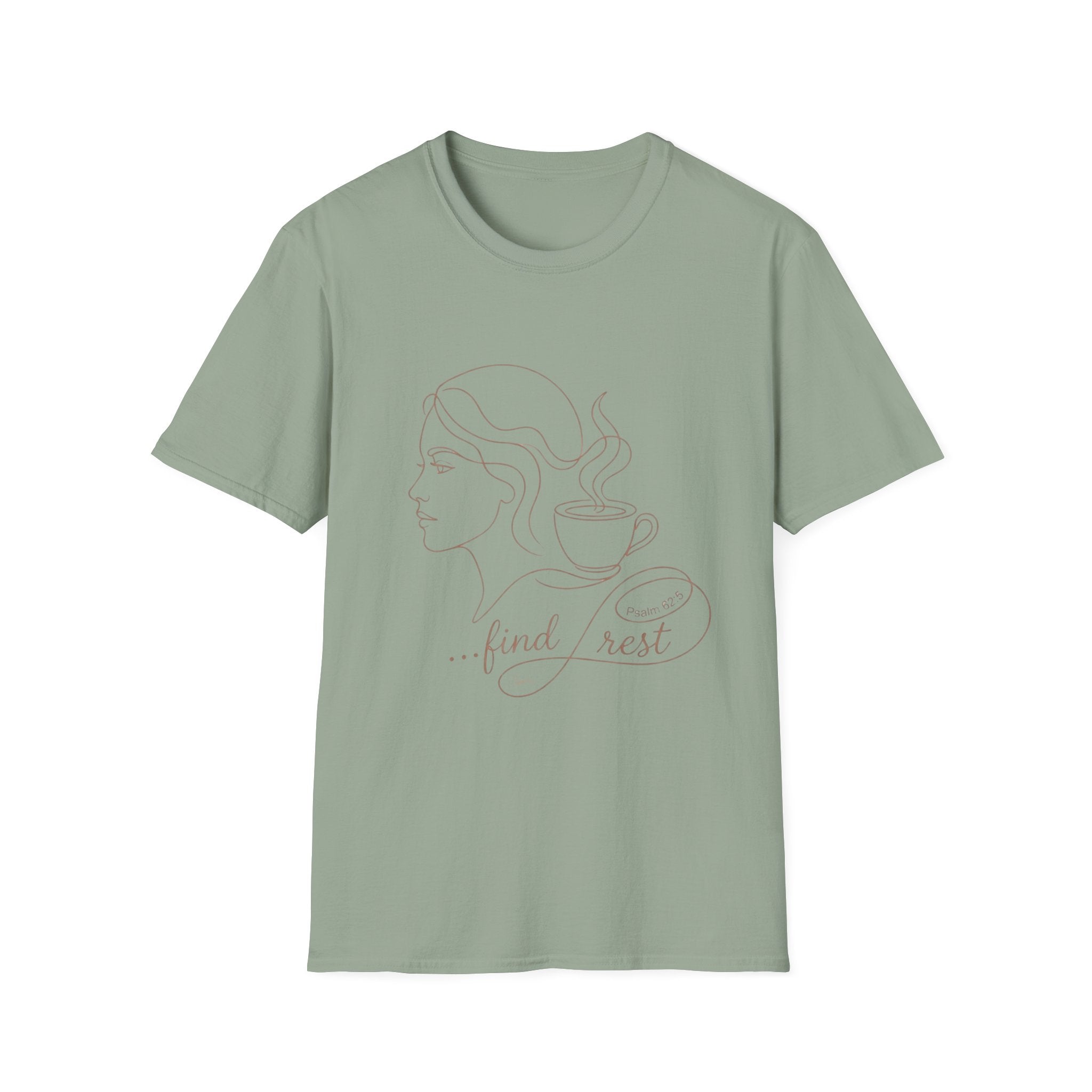 Find Rest Face and Coffee - T-Shirt