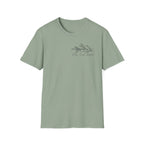 Pray Trust Repeat Cursive Olive - T-Shirt