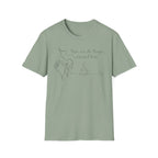 How we do things Prayer and Coffee Face - T-Shirt