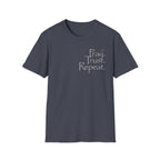 Pray Trust Repeat Stacked - T-Shirt