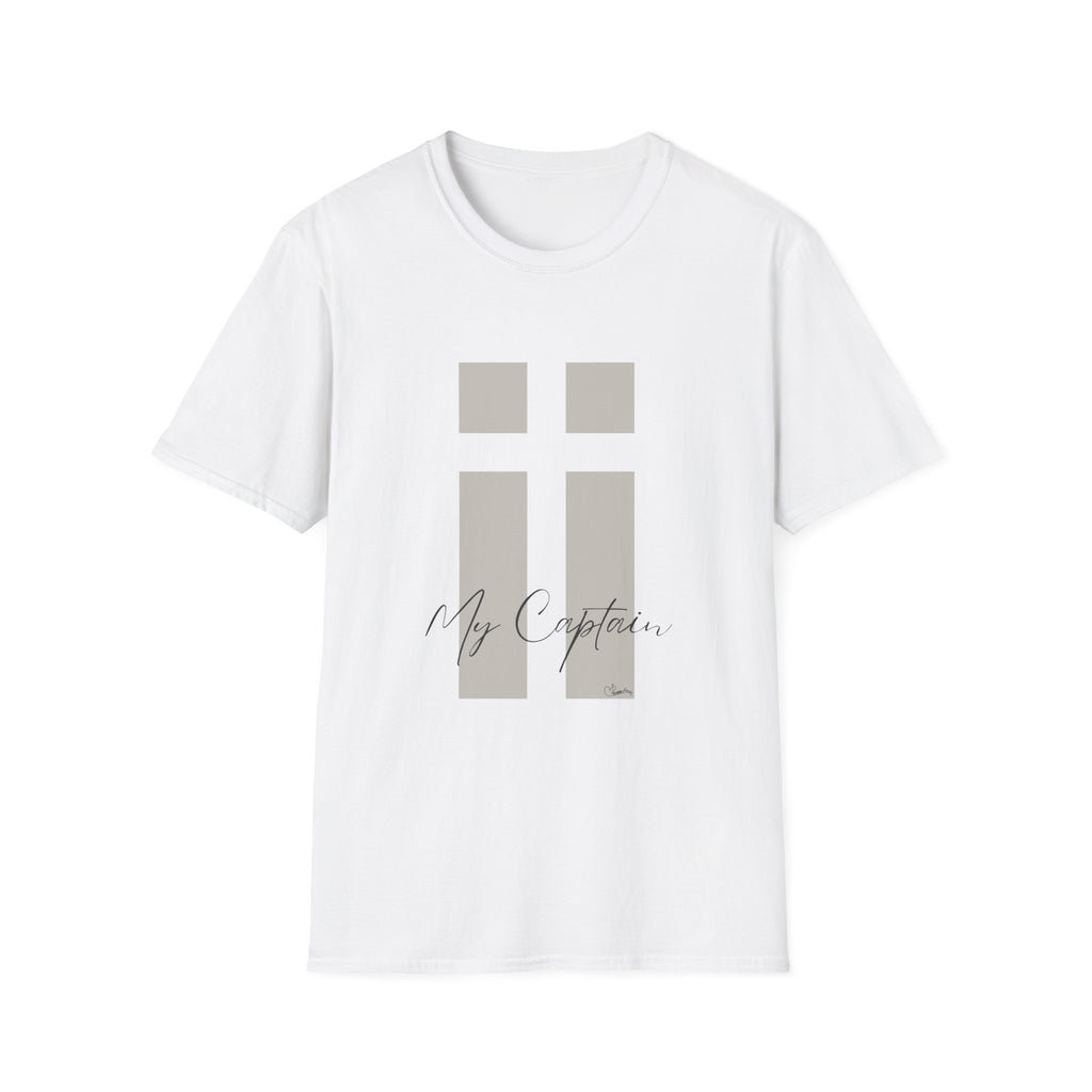 Aye Aye My Captain Subtle Cross Filled Boxes - T-Shirt