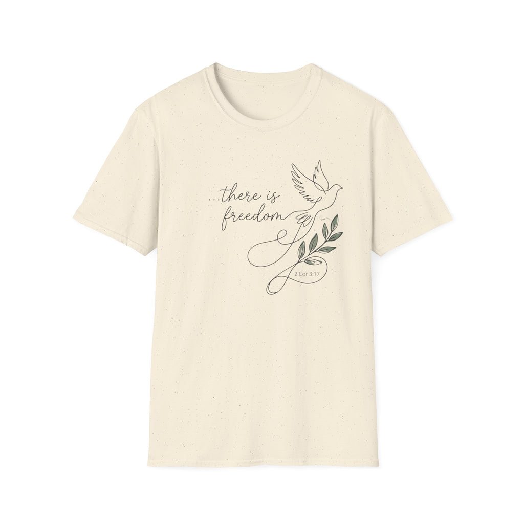 There is Freedom Dove Olive - T-Shirt