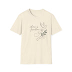 There is Freedom Dove Olive - T-Shirt