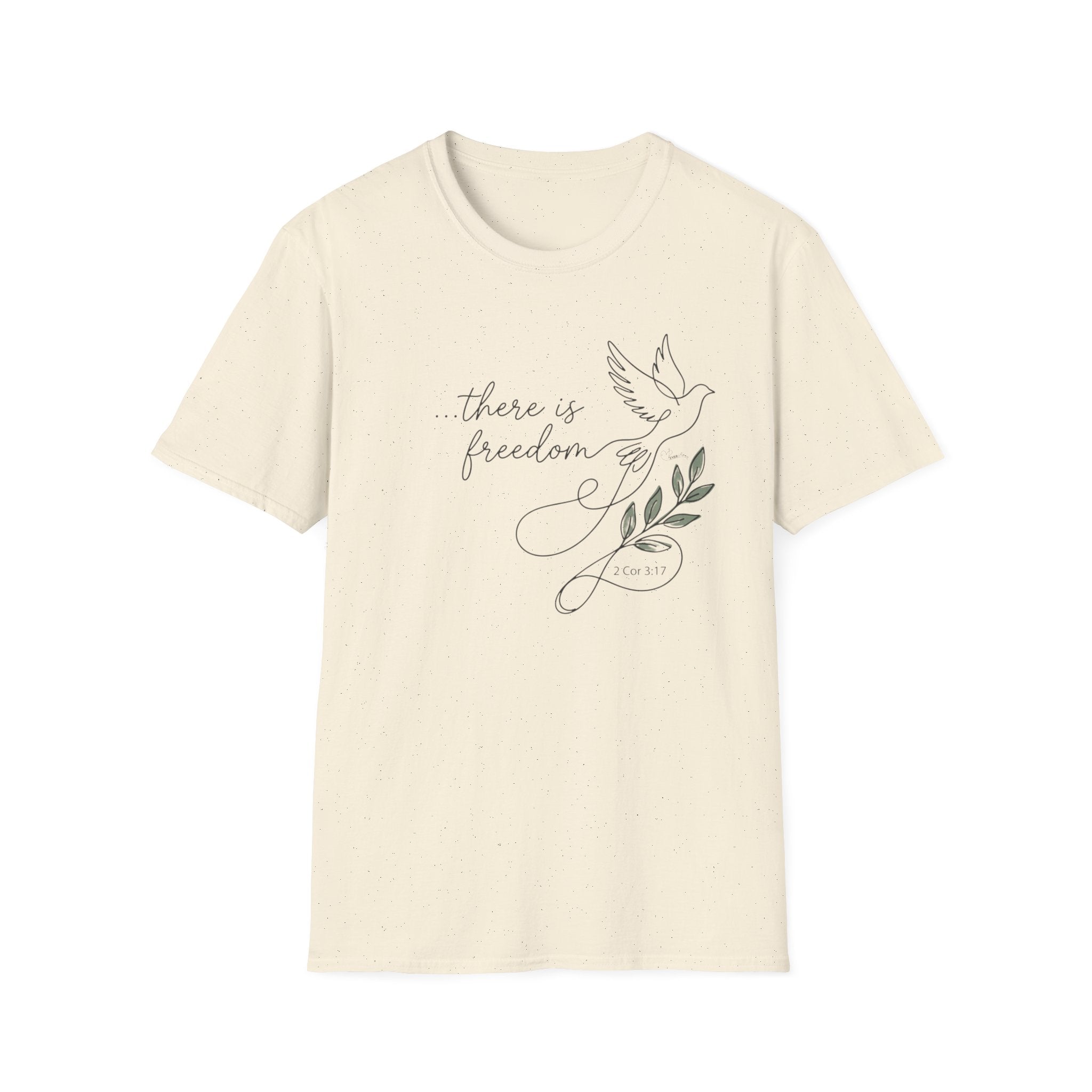 There is Freedom Dove Olive - T-Shirt
