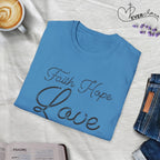 Faith Hope Love Large - T-Shirt