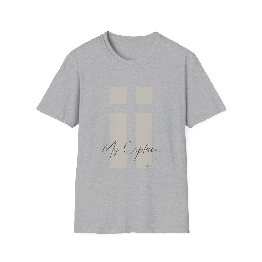 Aye Aye My Captain Subtle Cross Filled Boxes - T-Shirt