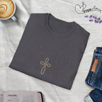 Field of Flowers Sand Cross - T-Shirt