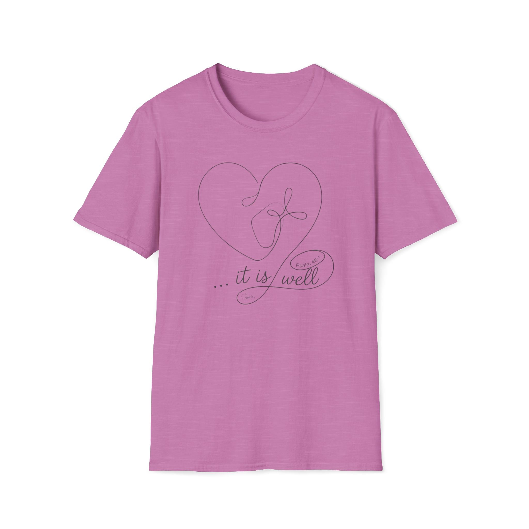 It is well Heart Cross - T-Shirt