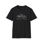 Pray Trust Repeat Cursive Olive 1 - T-Shirt