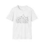 Field of Flowers Face - T-Shirt