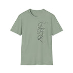 Faith Hope Love Cursive with Words - T-Shirt