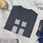 Aye Aye My Captain Subtle Cross Filled Boxes - T-Shirt