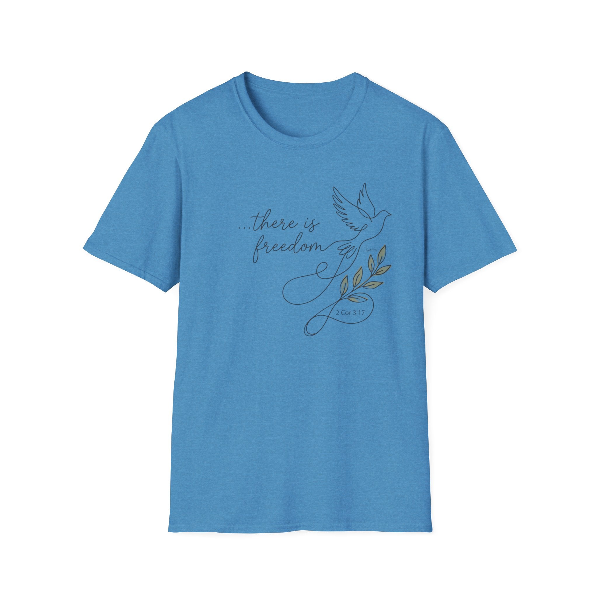 There is Freedom Dove Olive - T-Shirt
