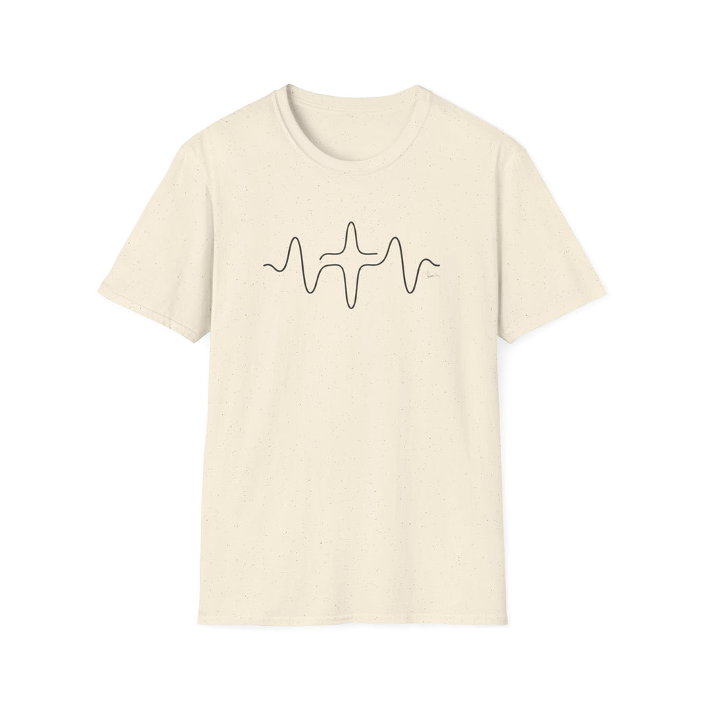 Cross heartbeat - T-Shirt