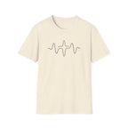Cross heartbeat - T-Shirt
