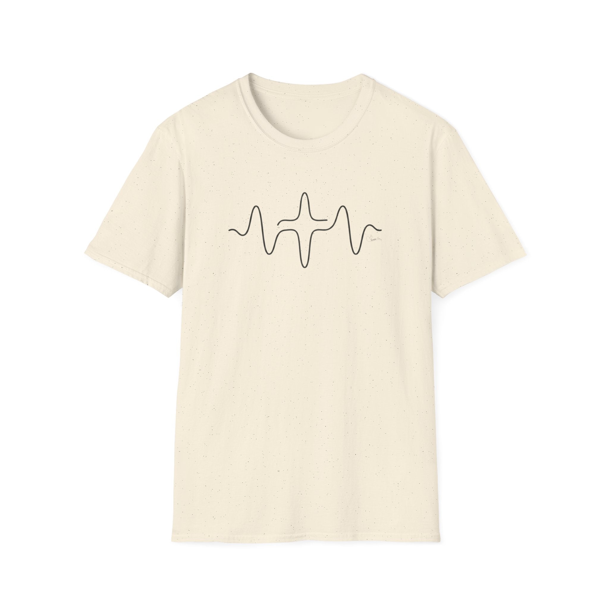 Cross heartbeat - T-Shirt