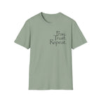 Pray Trust Repeat Stacked - T-Shirt