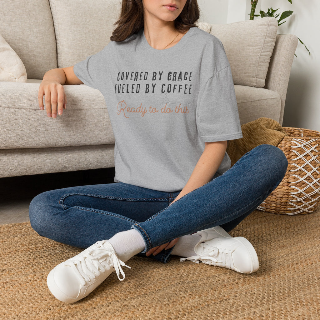 Cover by Grace Fueled by Coffee Ready - T-Shirt